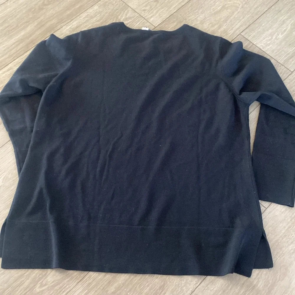 Maerz muenchen Women’s superfine merino wool size 44 black sweater